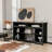 Ebern Designs 58'' Tv Stand Entertainment Console Centre W/ Adjustable Open Shelves Up To 65''