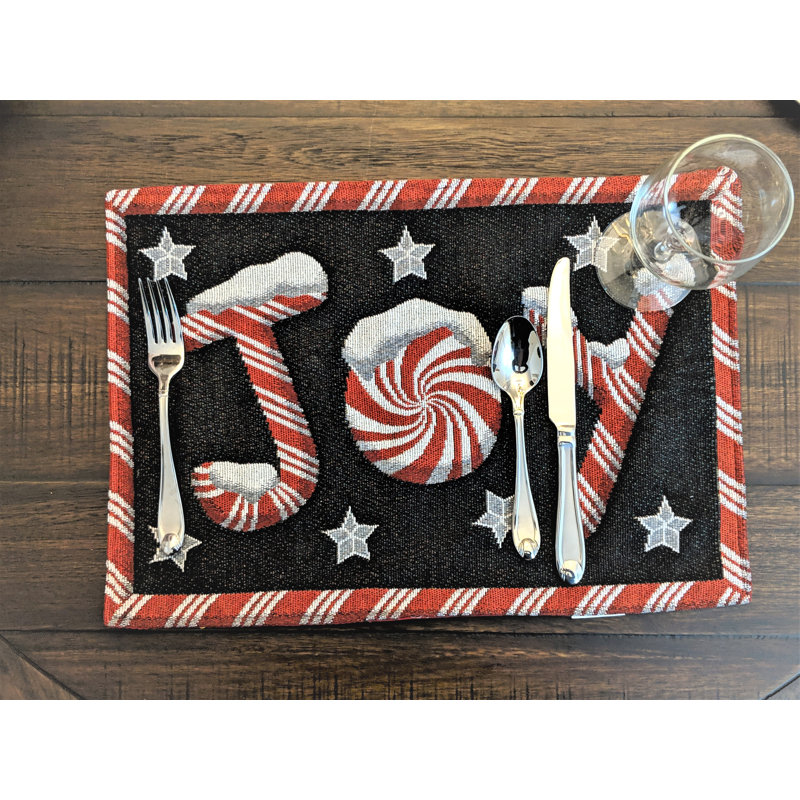 Schaefer Cotton Abstract Rectangle Placemat