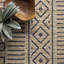 Southwestern Hand Braided Jute Beige Area Rug-761602262
