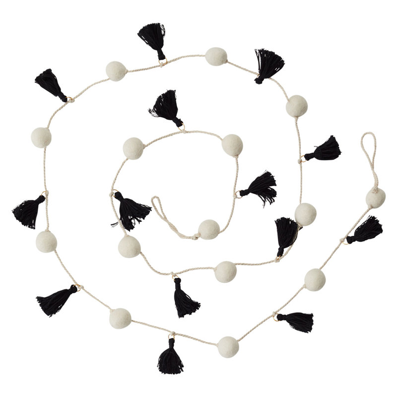 Candy Garland 72", Black