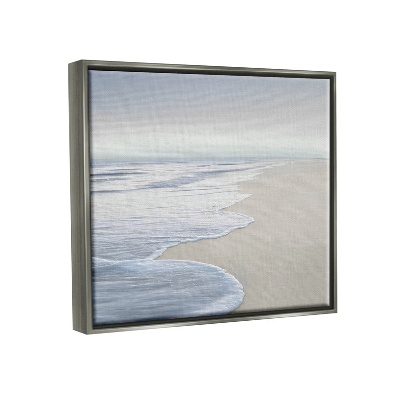 «Stupell Industries Foamy Beach Waves», art mural sur toile par Maggie Olsen, H 17 po x l 21 po x P 1,7 po