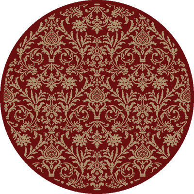 Royal Flatweave Performance Red Gold Rug