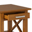 Table de bout rectangulaire étroite en bois massif avec tiroir Kitchener-1147346160-1098964160