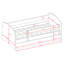 Cicero Drawer Convertible Bed and Mattress-1972591568-1972591575