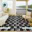 Tapis géométrique intérieur / extérieur lavable à la machine Chantille ACN2680-442936817-442936809