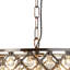 Luminaire suspendu tambour 3 lumières Jon