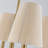8-light Tiered Classic/traditional Chandelier With Fabric Shades