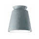 Logan Single Light Ceramic 7.75'' H X 7.5'' W LED Flush Mount