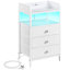 40cm W Iron Bedside Table-2142015976
