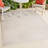 Atricia High-Low Minimalist Scandi Striped Ivory/Cream Indoor/Outdoor Rug-619081753