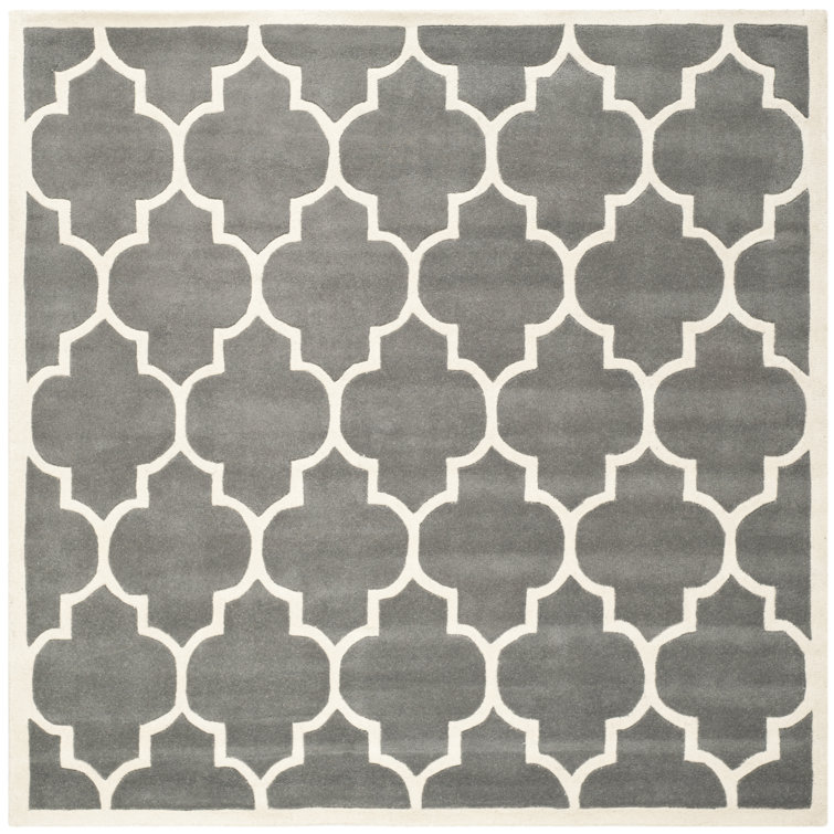 Carolene Hand Tufted Wool Geometric Rug