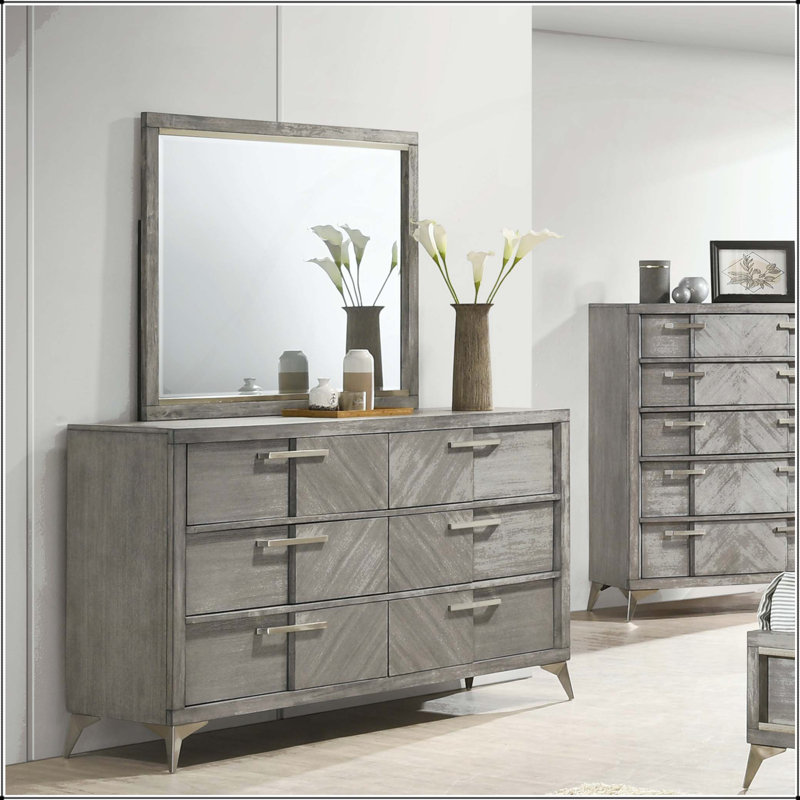 Miroir gris