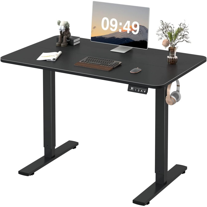 Electric Standing Desk Height Adjustable Desk Sit Stand Desk With Time Reminder Stand up Desk 2 Memory Setting Electric Desk 