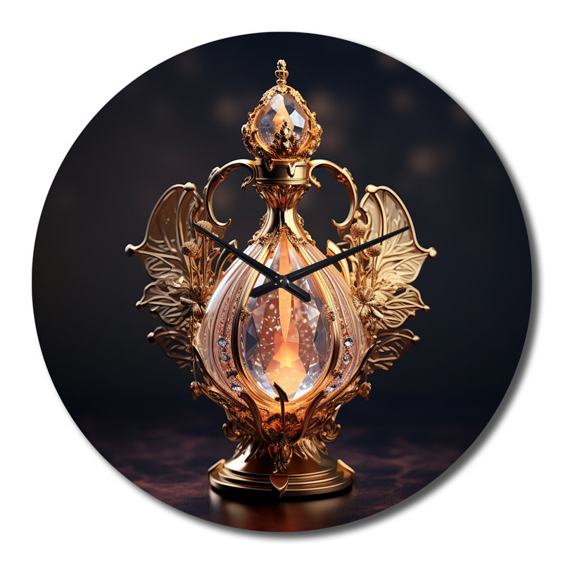 Metal Wall Clock, Large