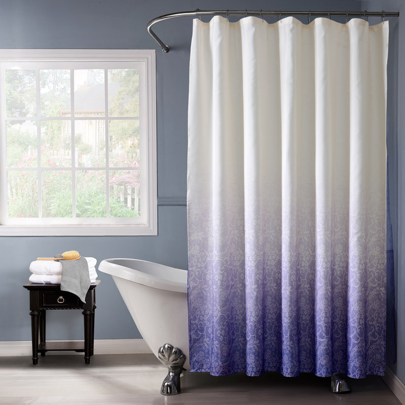 Ombre Shower Curtain, 72" H x 70" W