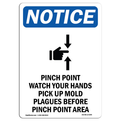 Pinch Point Watch Sign