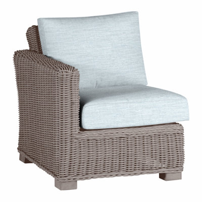 Rustic Woven Sectional Left