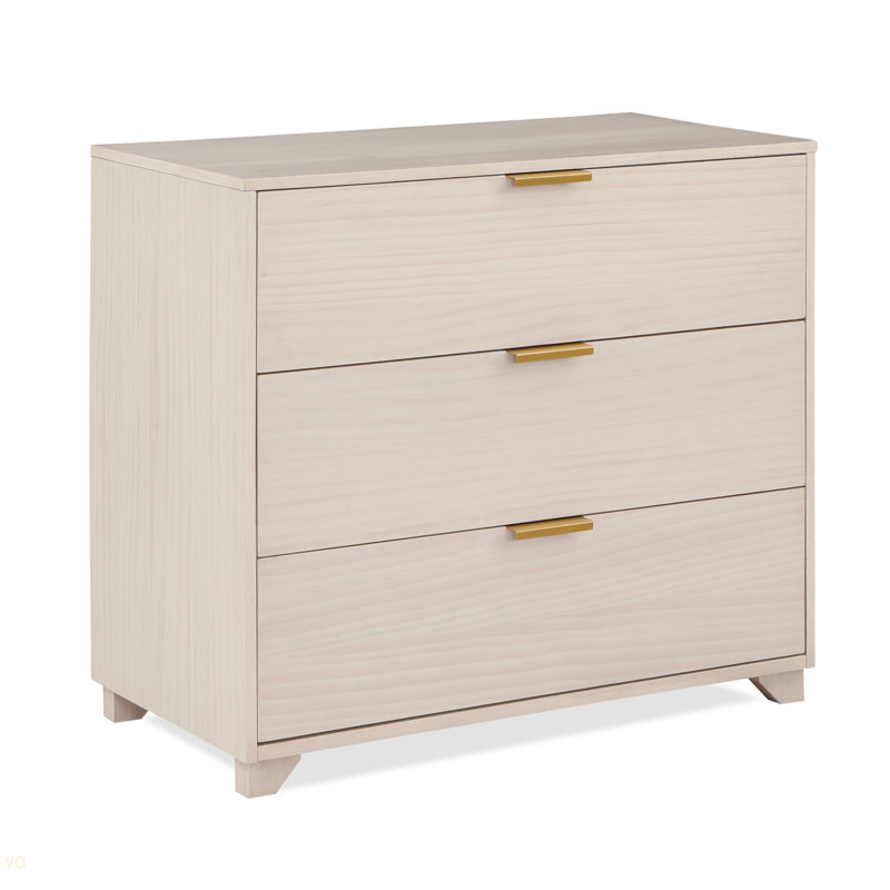 Commode 3 tiroirs Pixie, Naturel