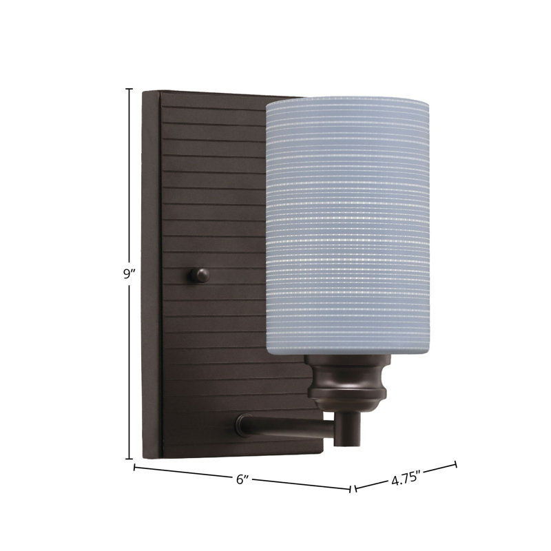 Applique murale Edge, Espresso, Gris