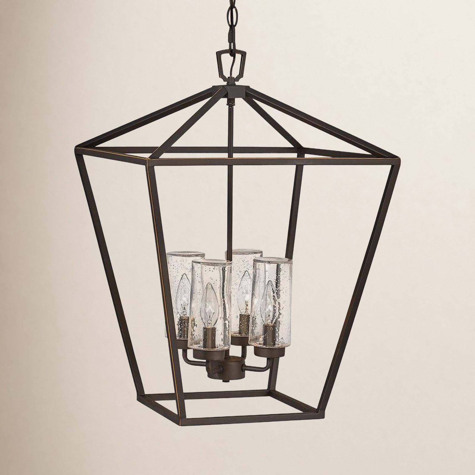 Alford Place Outdoor Pendant Light, Oil Rubbed Bronze, 100W