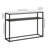 Nellie 42'' Glass Top Console Table