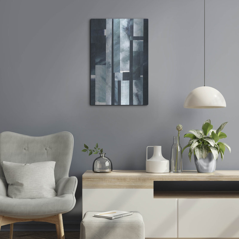 «White Caps II» par Grace Popp, H 24 po x l 16 po