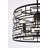 Sybil 3 - Light Dimmable Drum Chandelier-463377930