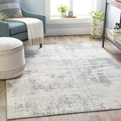 Griffiths Machine Woven Abstract Area Rug