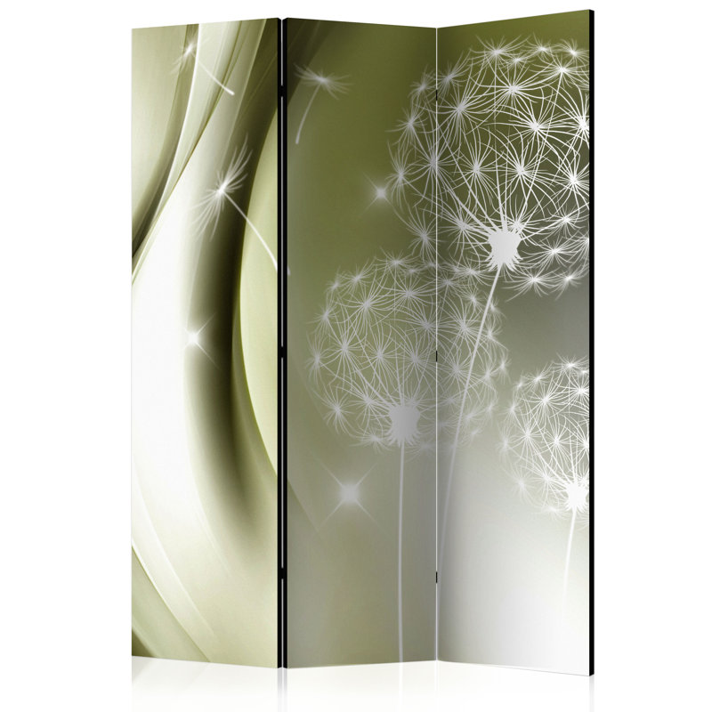 Oropeza 172cm H Solid Wood Folding Room Divider, 3