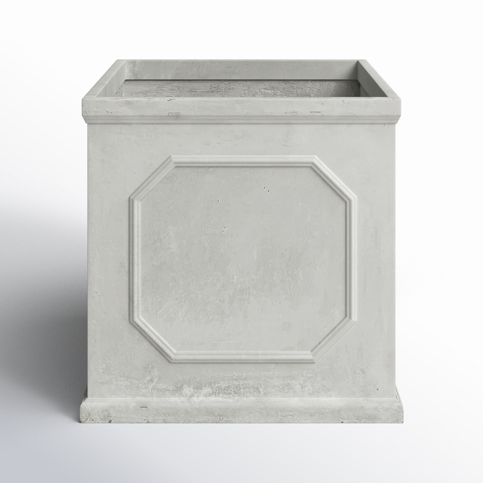 Coterie Planter Box, Sand, 21.5'' H x 21.5'' W x 21.5'' D