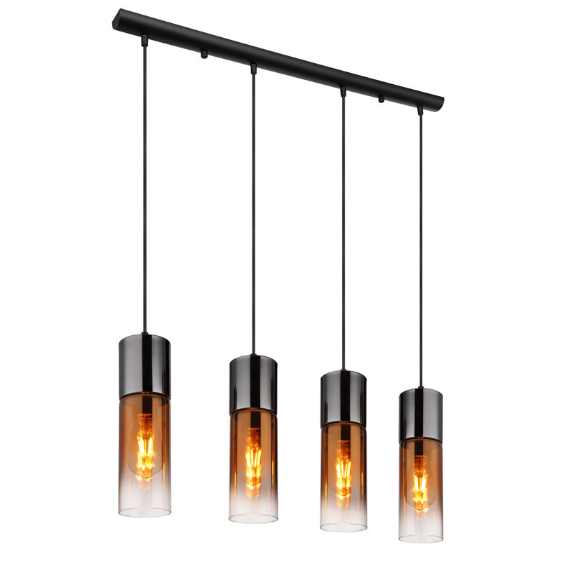 Chauntell 4 - Light Matte Black Pendant