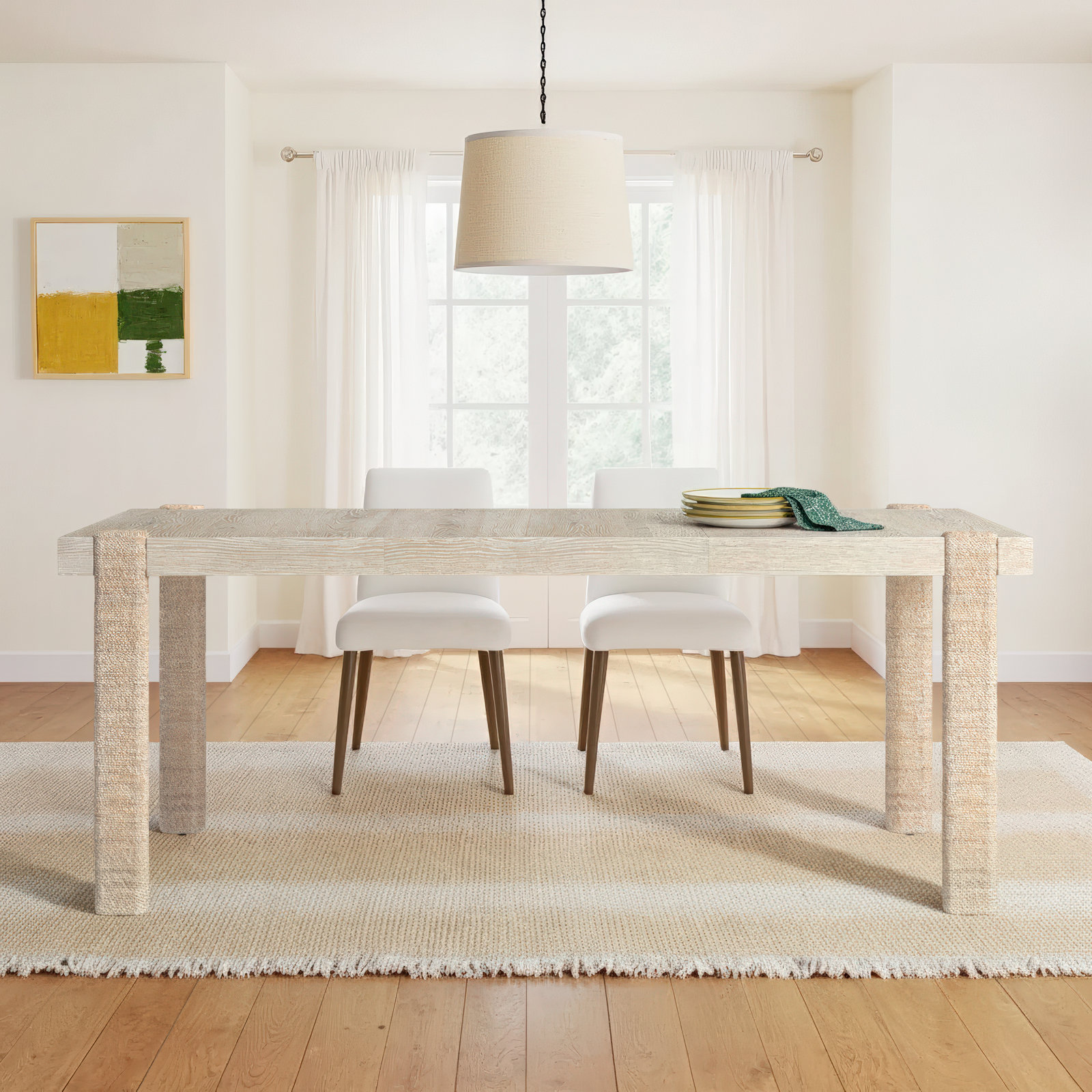 Monarch Rectangular 77'' L Dining Table