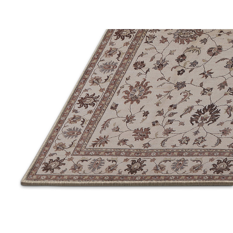 Tapis beige Willet, Rectangle 7 pi x 9 pi