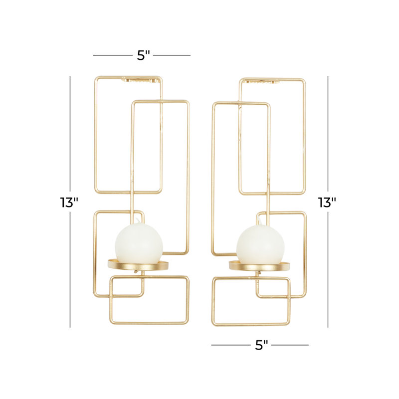 Applique murale en acier inoxydable 13,1 po