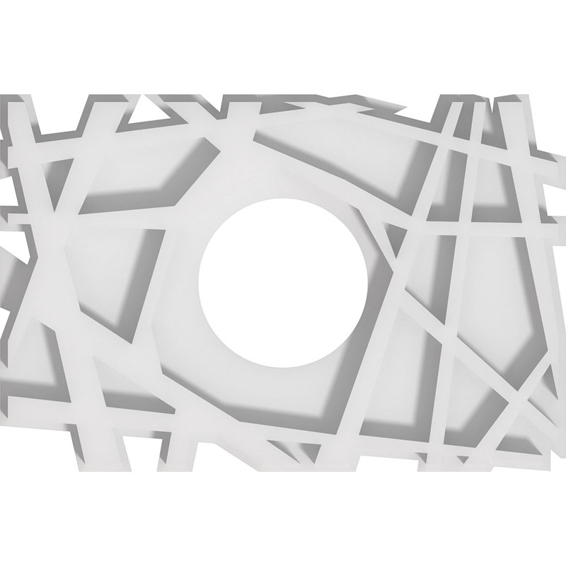 Diamètre intérieur 3 po Novo, H 6,625 po x l 10 po x P 1 po
