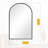 Dochas Aluminum Arch Mirror-35341605-21239145