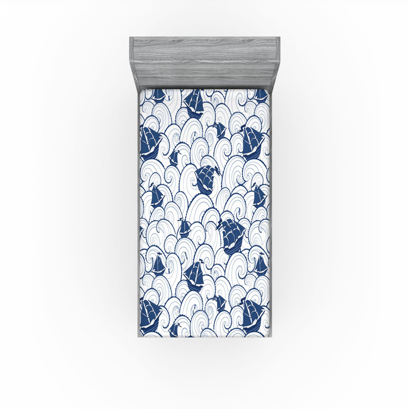 Ensemble de 2 drap-housse Ambesonne, Drap-housse de taille simple