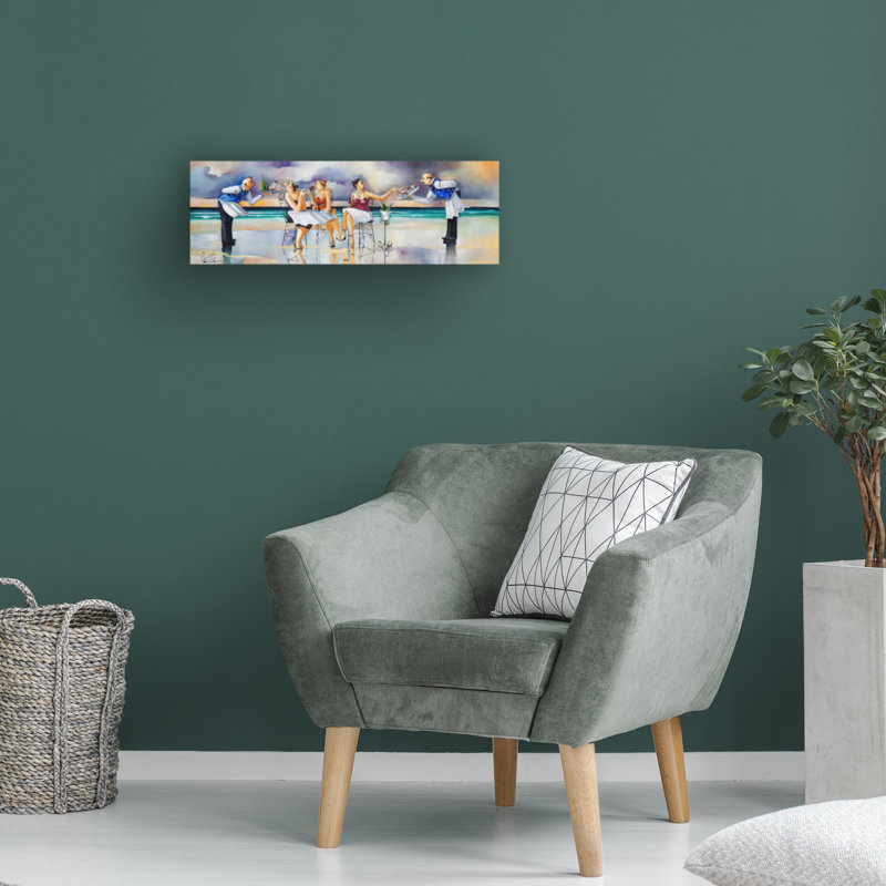 Art sur toile «Bachelor», H 8 po x l 24 po
