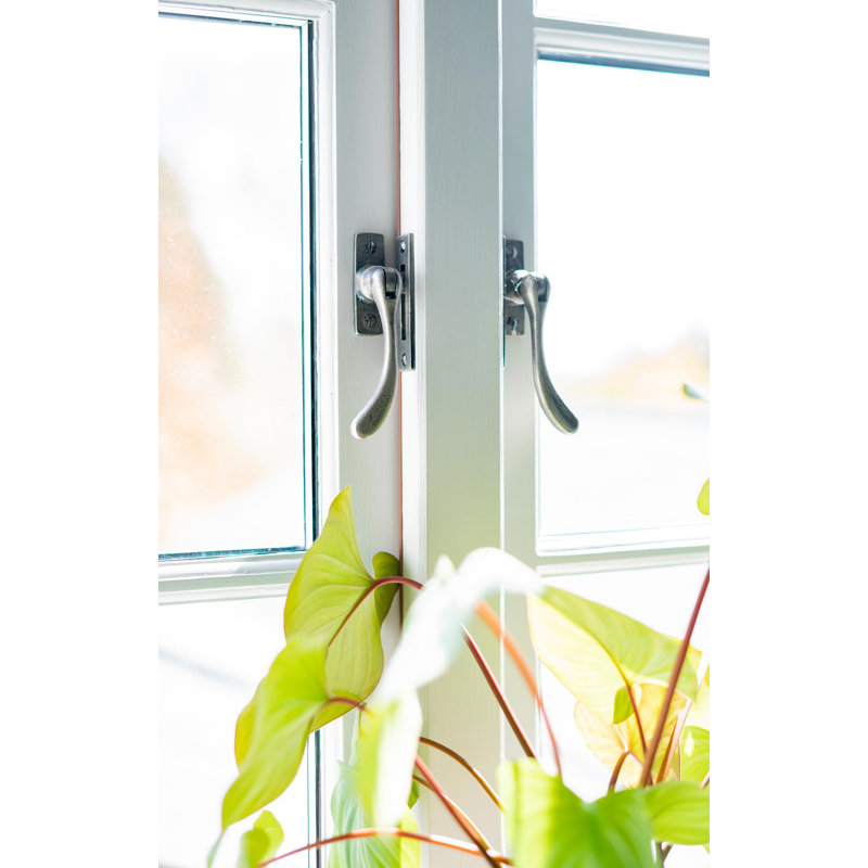 Peardrop Fastener Door Accessory, Pewter