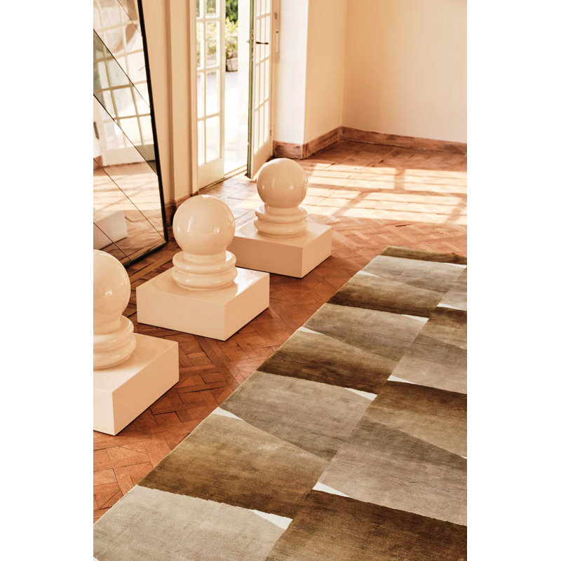 The Rug Company X Kelly Wearstler Crux Area Rug, Cognag, Rectangle 8' x 10'