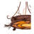 Jaleyza 4 - Light Dimmable Drum Chandelier