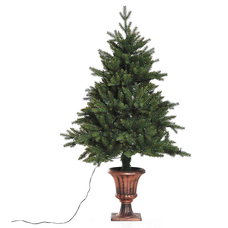 120cm H Lighted Artificial Spruce Christmas Tree