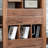 High quality walnut bookcase