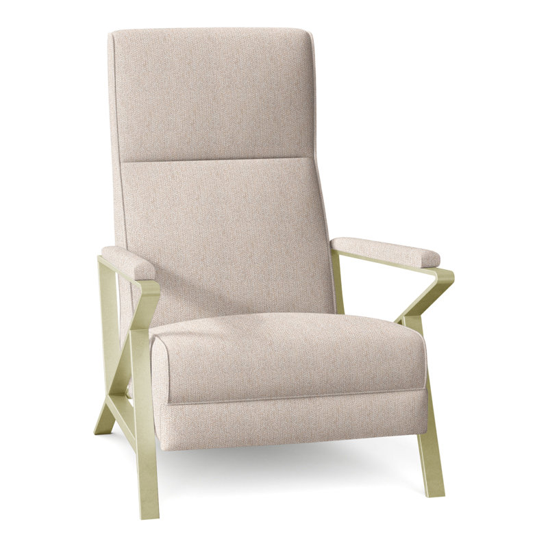 Infinity 28.25" Wide Manual Standard Recliner, Brushed Brass, Perigold Improve Stucco