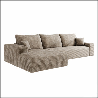 Upholstered L-Shaped Sectional
