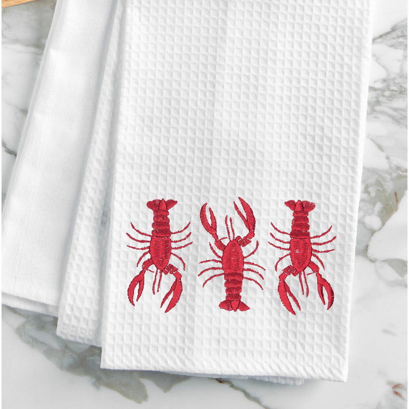 Serviette 3 homards