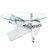 Bridgeview Glass Top Single Coffee Table-817391137