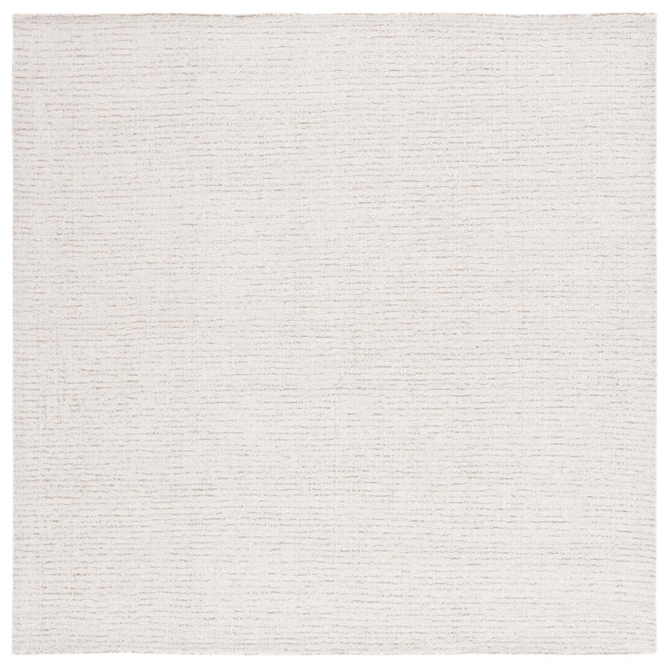 Maja Handmade Tufted Wool Ivory/Beige Rug