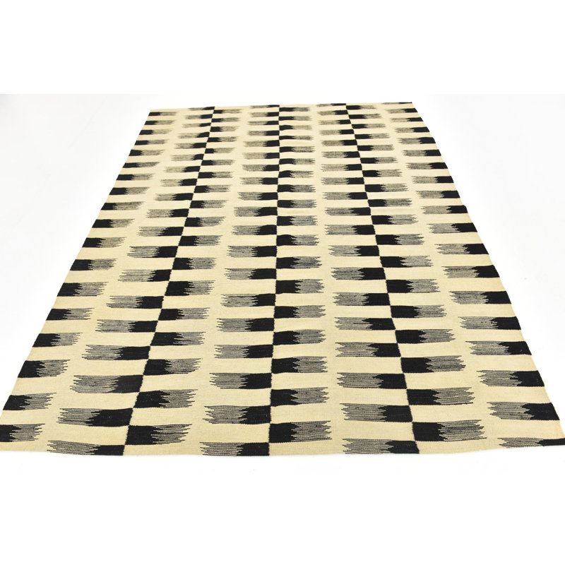 Tapis carré carré moderne Kilim