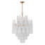 Lustre en laiton vieilli 16 lumières Michailo-1858880363